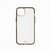 Estuche EL REY symmetry- transparente gris - iphone 14 plus