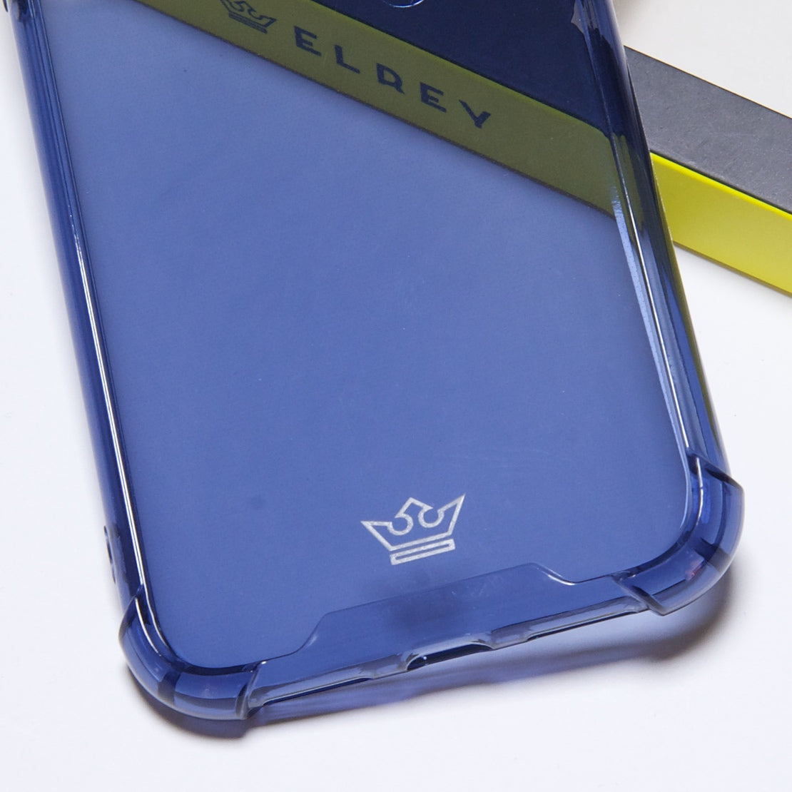 Estuche EL REY Hard Case Flexible Reforzado Azul Marino  Iphone 11 Pro Max