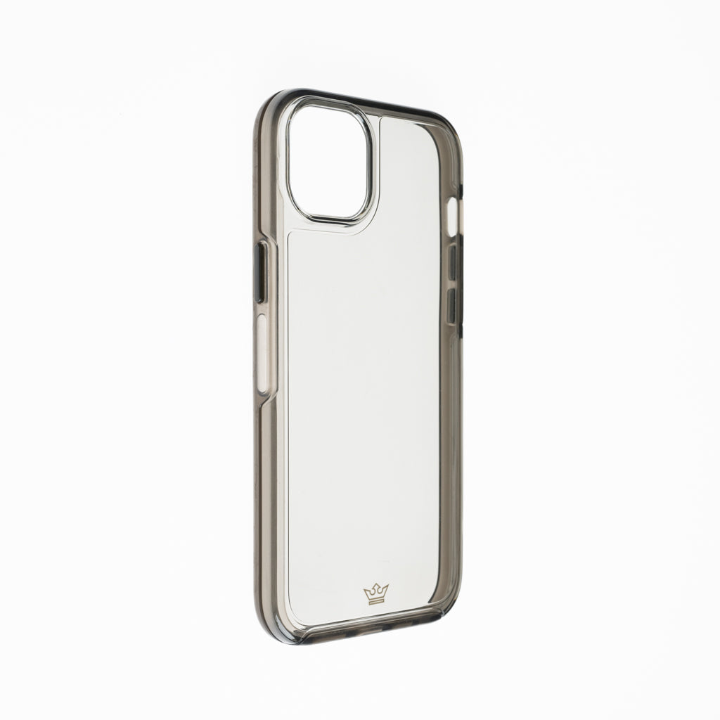 Estuche EL REY symmetry- transparente gris - iphone 14 plus